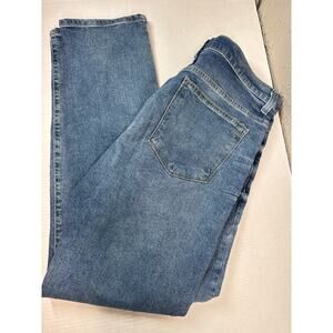 True Craft Jeans Mens Blue Tapered Medium Wash Denim Style V9882A Size 36x32‎